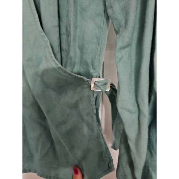 J. Jill 100% linen wrap blouse - Picture 2 of 6